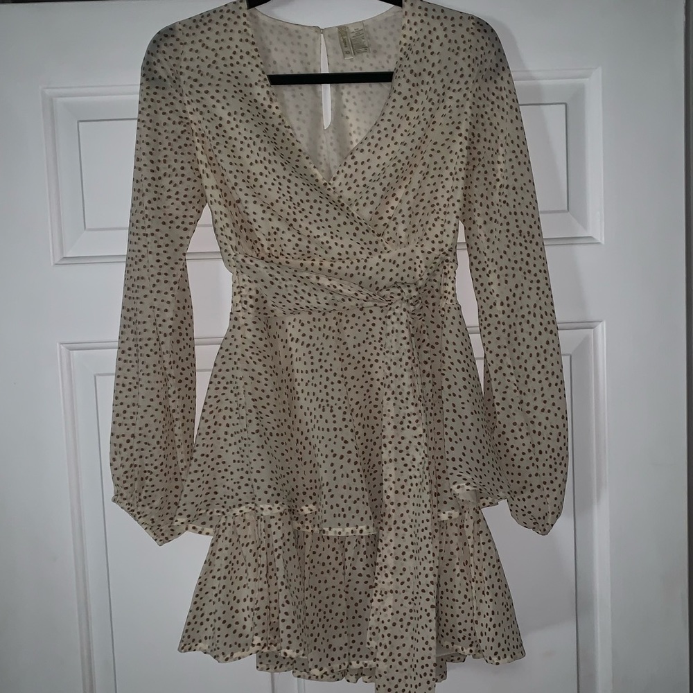 Long sleeve Printed Dress